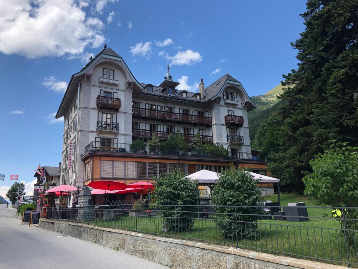 Heida, Studio Ensoleille Au Village Avec Magnifique Vue Sur La Dent-Blanche Evolène Eksteriør bilde